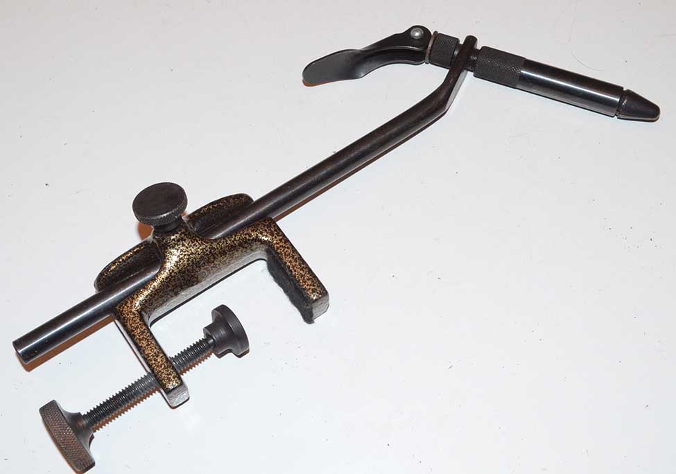 Vintage DH Thompson Pro Series Fly Tying Vise Fly Fishing eBay