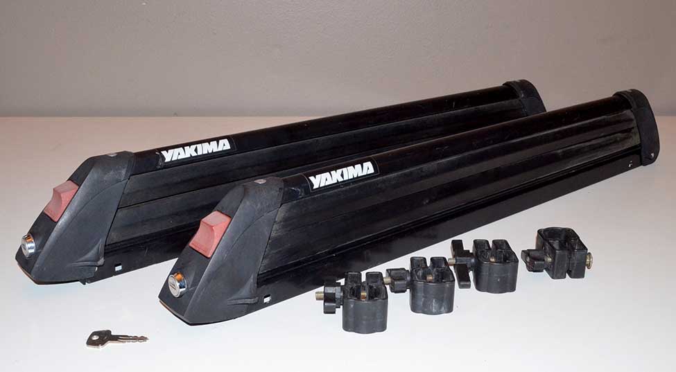 Yakima Button Down 6 Ski & Snowboard Racks Locks & Key ButtonDown eBay
