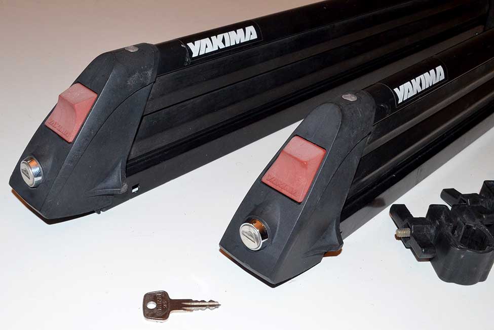 Yakima Button Down 6 Ski & Snowboard Racks Locks & Key ButtonDown eBay