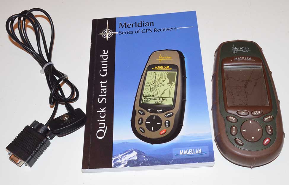 Magellan Meridian Portable Handheld GPS Navigation Receiver eBay