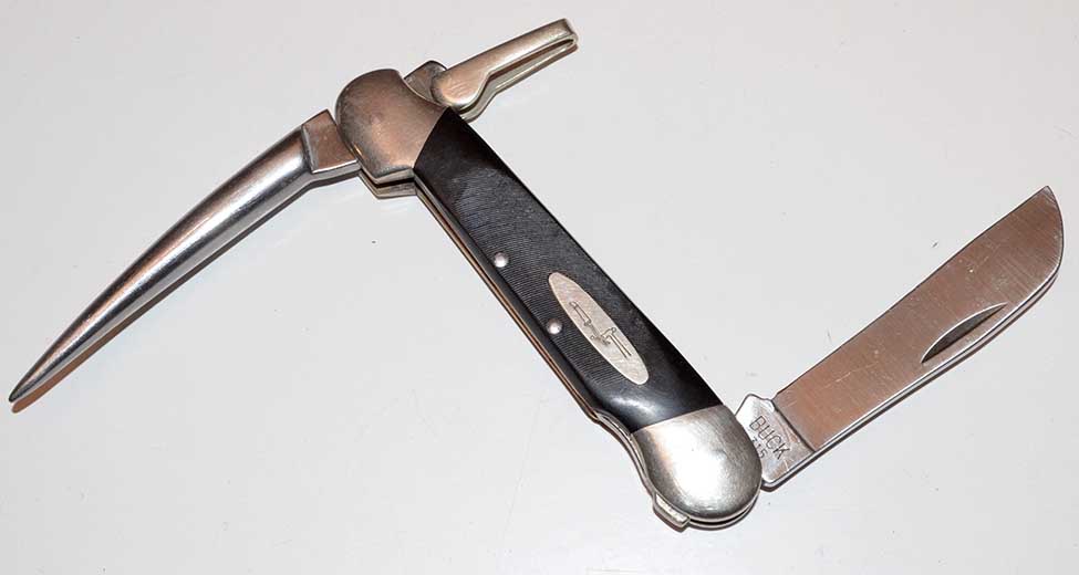 Buck Yachtsman 315 Knife Folding Sailors Knife with Marlin Spike & Sheepsfoot eBay