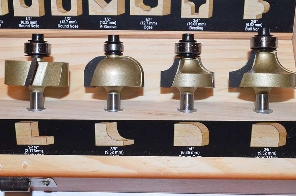 NEW Worksmith ProSeries 20 Piece Router Bit Set in Wood Box eBay