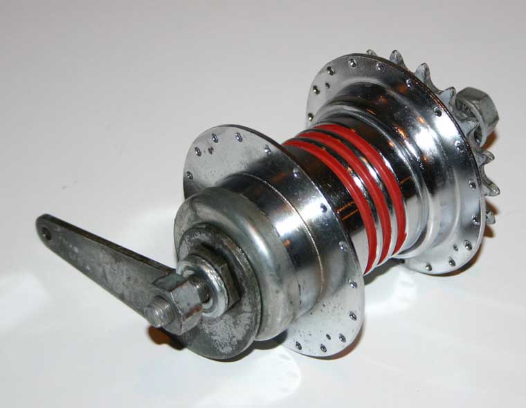 Vintage Schwinn Bendix Automatic Red Band Bicycle Hub | eBay