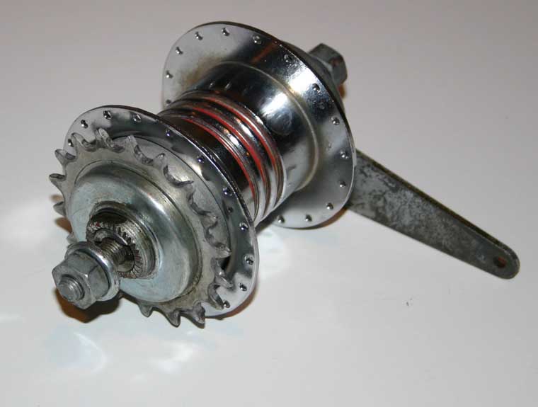Vintage Schwinn Bendix Automatic Red Band Bicycle Hub | eBay